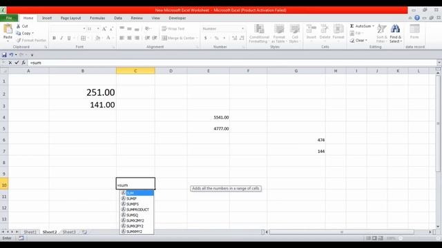 जोड़ घटाव गुणा भाग का फॉर्मूला एक्सेल मे।Addition Subtraction Multiply Divide Formulas in Excel смотреть онлайн