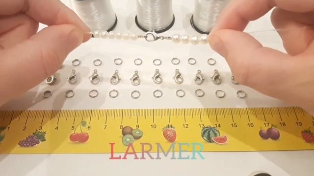 Застежка для бижутерии, для бисера 12 мм смотреть онлайн