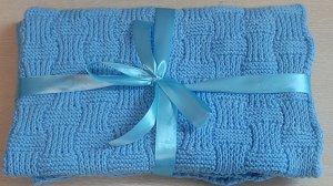 МК. Плед детский 80 х 100 см. из детской пехорки.