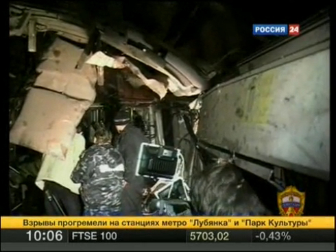 Взрывы в Московском Метро 29.03.2010 смотреть онлайн