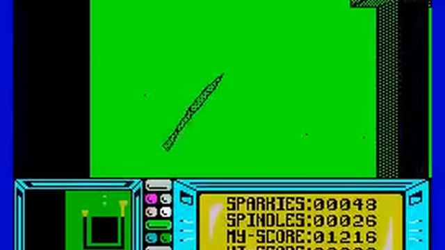 Fat Worm Blows a Sparky Walkthrough, ZX Spectrum смотреть онлайн