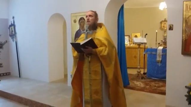 22 января - проповедь священника Сергия Зайцева смотреть онлайн