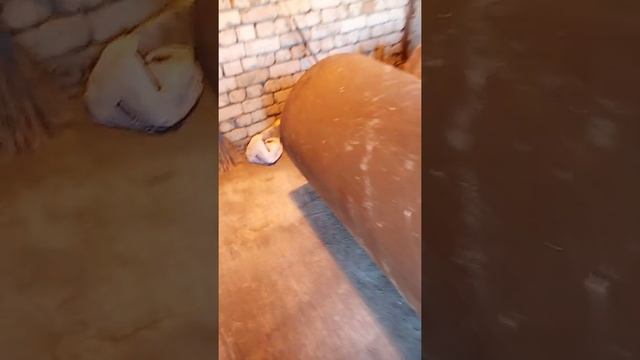 подготовка к монтажу котельной с самодельным теплоаккумулятором... смотреть онлайн