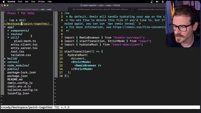 Trying to Learn NeoVim while Working on Hackathon project смотреть онлайн