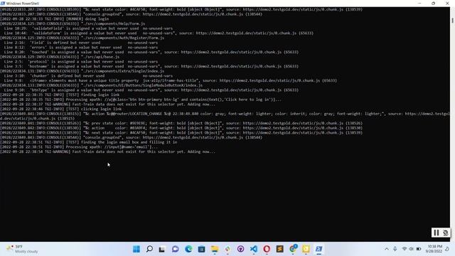 Wring Interceptor - Selenium Python Examples(Reactbank demo) смотреть онлайн