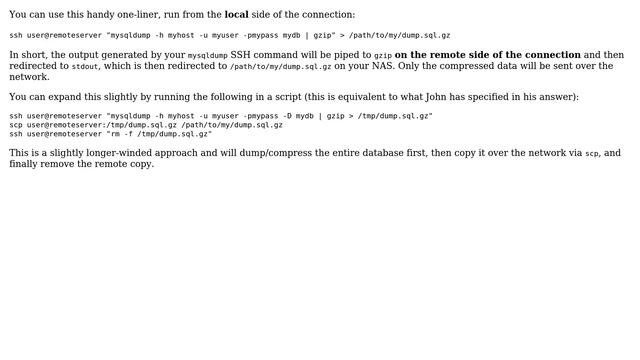 DevOps & SysAdmins: How can I run a Cron job to make backups of a MySQL server by SSH? смотреть онлайн