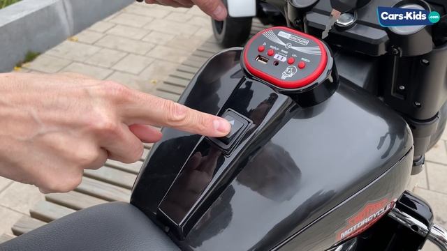 Детский мотоцикл трицикл Harley Davidson YBD 7173 смотреть онлайн