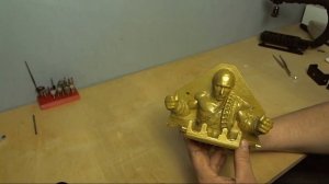 Ключница с барельеф Пунита на 3D принтере пластиком АБС