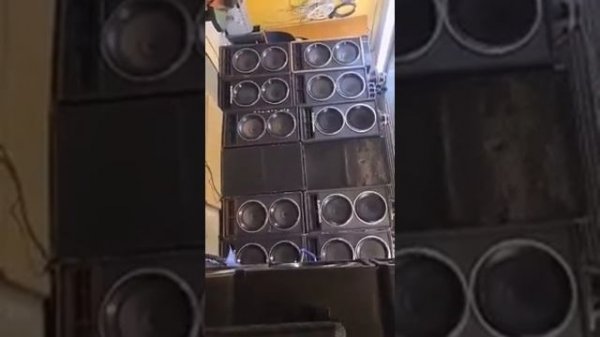 Acoustic system VENTA Elektronika UAU 03 in action