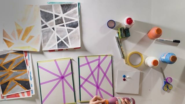 Мастер-класс "Геометрический вид покраски" смотреть онлайн