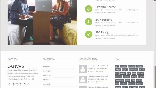 The Canvas Responsive HTML5 Template - Site Templates Download смотреть онлайн