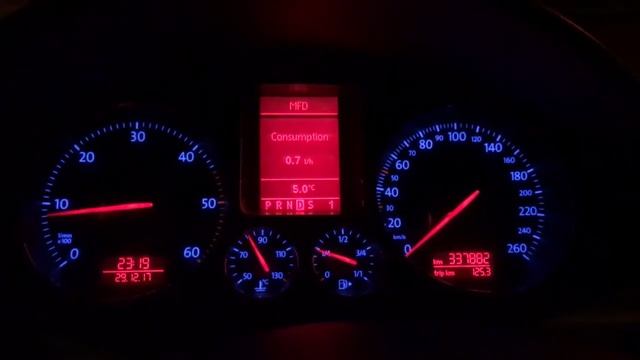 VW Passat B6 2.0tdi City driving consumption acceleration DSG смотреть онлайн
