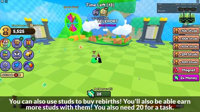 [LIMITED EVENT] How to get the OVERSEER CROWN in MONEY RACE | Roblox смотреть онлайн