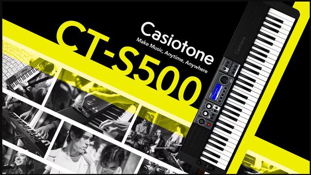 Casio CT-S500 - demonstração de alguns presets muito legais !!! смотреть онлайн