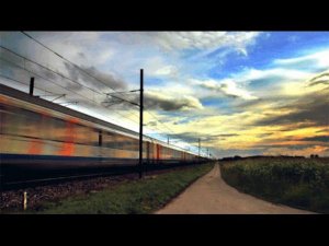 Сон под стук колёс поезда. 4 часа. ЧЁРНЫЙ ЭКРАН