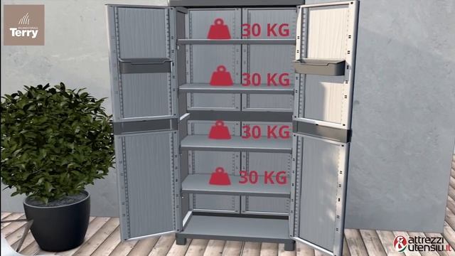 Armadio per Esterni Terry Wave Base 2700 смотреть онлайн