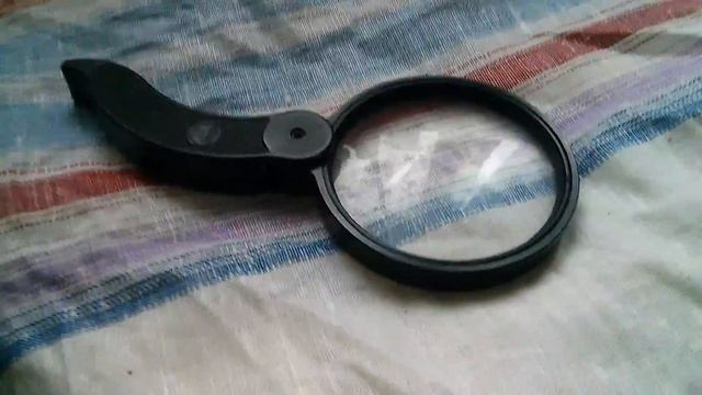 Лупа складная ЛПК-471 ВОМЗ СССР смотреть онлайн