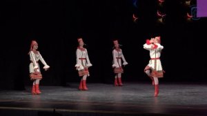 "Мордовский танец", Ансамбль "Школьные годы". "Mordovian Dance", Ensemble "School Years". 4К
