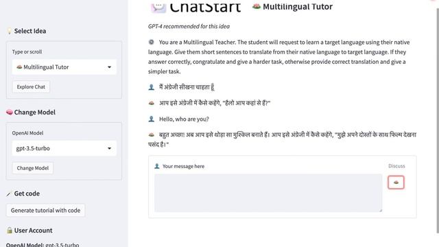ChatStart GPT-4 Multilingual Chatbot смотреть онлайн