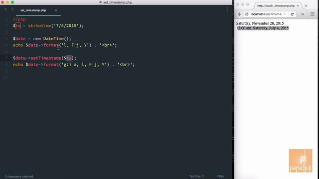 ۱۴- گرفتن زمان بُعدی از DateTime در پی اچ پی смотреть онлайн