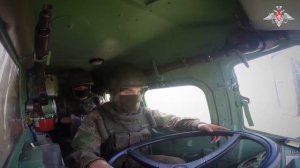 Боевая работа расчётов РСЗО «Торнадо-С»