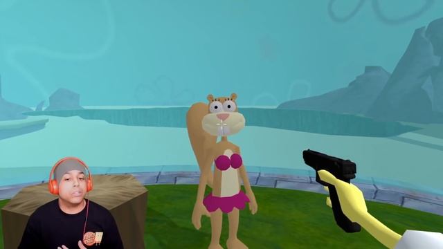 A SPONGEBOB SHOOTING GAME!! EVERYBODY DYING!! [SPONGE GLOCK SQUARE PANTS]