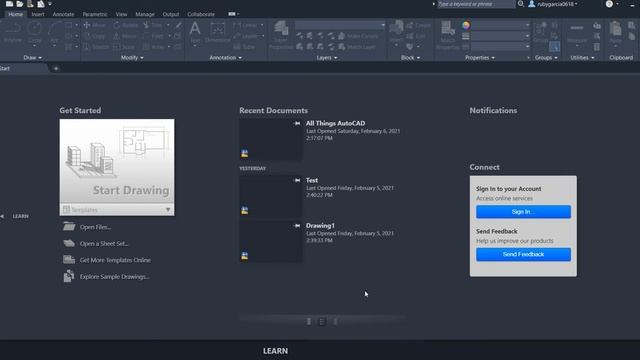 Open New Blank Drawing Quickly in AutoCAD смотреть онлайн