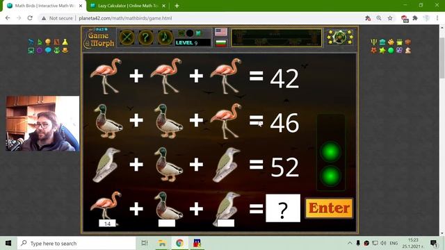 Math Birds - Fun Mathematical Exercise смотреть онлайн