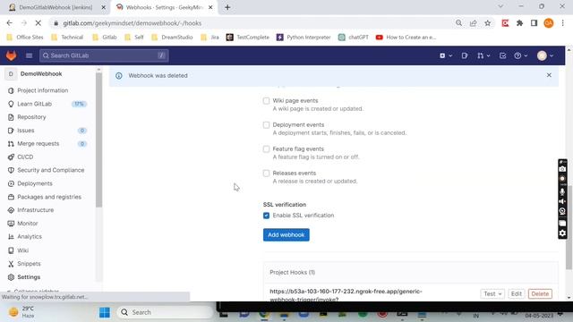 Override Jenkins Parameter Value from GitLab Webhook | @techiehood смотреть онлайн