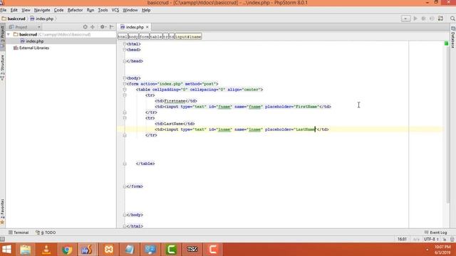 Beginner Basic Crud using Php Mysqli part 1 смотреть онлайн