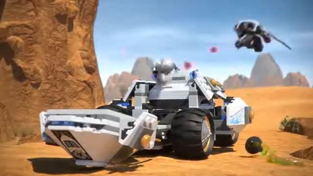 Конструктор Lepin 06040 (LEGO 70588) Внедорожник титанового ниндзя смотреть онлайн