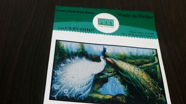 Вышивка крестиком - павлины от PINN смотреть онлайн