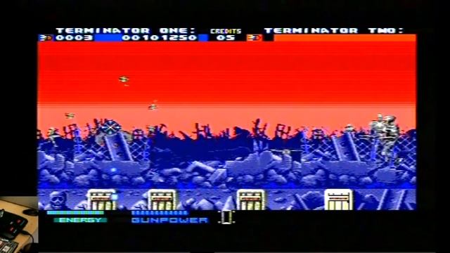 Lets Play T2 Terminator The Arcade Game For The Sega Megadrive Part 1 - Classic Retro Game Room смотреть онлайн