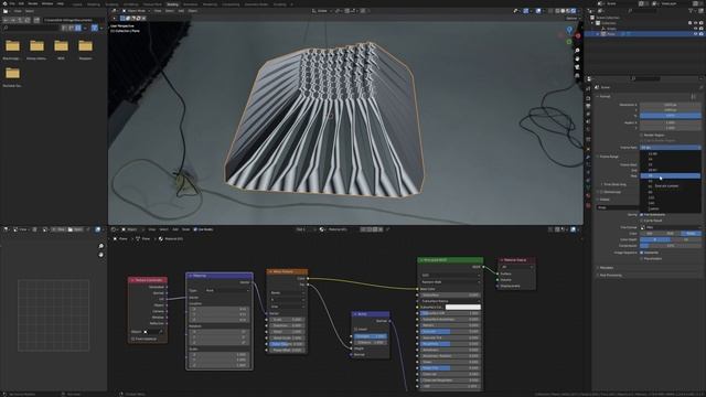 Create an abstract Geometry Nodes ainmation in Blender | Blender tutorial смотреть онлайн