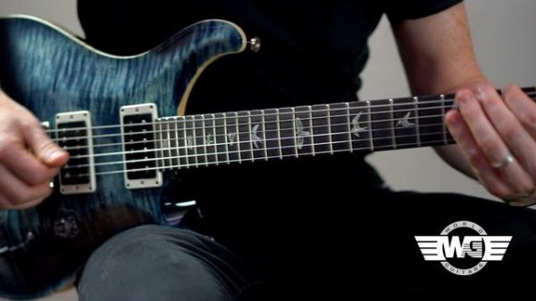 PRS Guitars Custom 24 Faded Whale Blue and Simon McBride