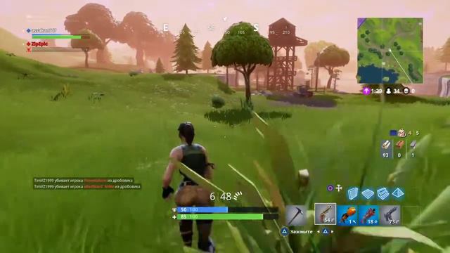 Fortnite-остался один и чуть не взял топ смотреть онлайн