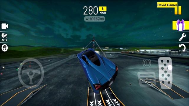Extreme Car Driving Simulator 2021 - 600 KM Distance Unlock Pagani Huayra Drive - Android Gameplay смотреть онлайн