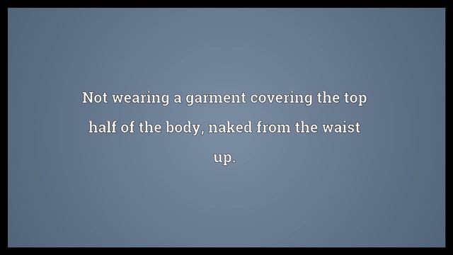 Topless Meaning смотреть онлайн