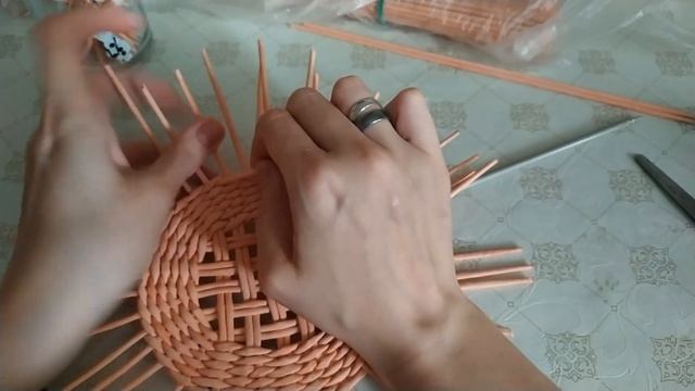 Набор плетёных тарелок | Настенное панно смотреть онлайн