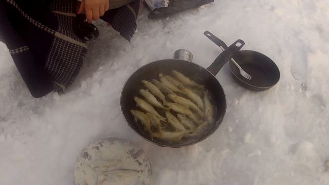 Рыбалка на самодур. Как Натка рыбу в сковородку ловила! смотреть онлайн