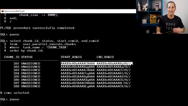 Even faster than DBMS_PARALLEL_EXECUTE смотреть онлайн
