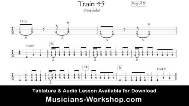 Train 45 Mandolin Lesson смотреть онлайн
