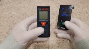 Лазерная рулетка дальномер HILDA LDM-M100 ? Сравнение с BOSCH GLM40