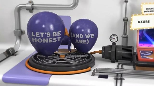 Rube Goldberg machine built in Cinema 4D смотреть онлайн