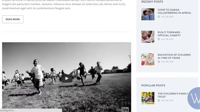HelpingHands – Charity Fundraising WordPress Theme Review By WPArena смотреть онлайн