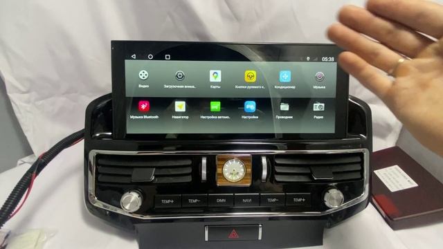 Обзор магнитолы #Parafar для Toyota Land Cruiser 200 на Android 10.0 #PF381L12 смотреть онлайн
