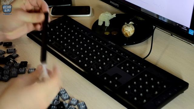 КАК ЧИСТИТЬ КЛАВИАТУРУ ПК A4Tech смотреть онлайн
