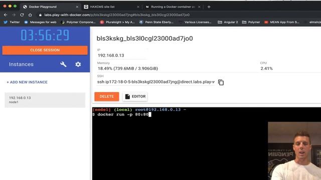 Running HAXcms inside Play With Docker (PWD)! смотреть онлайн