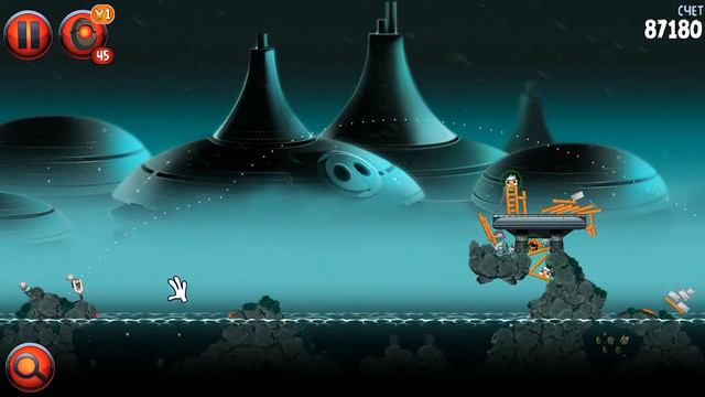 Angry Birds Star Wars II. Злые птички Звездные воины 2. Злая сторона за свиней 7 смотреть онлайн
