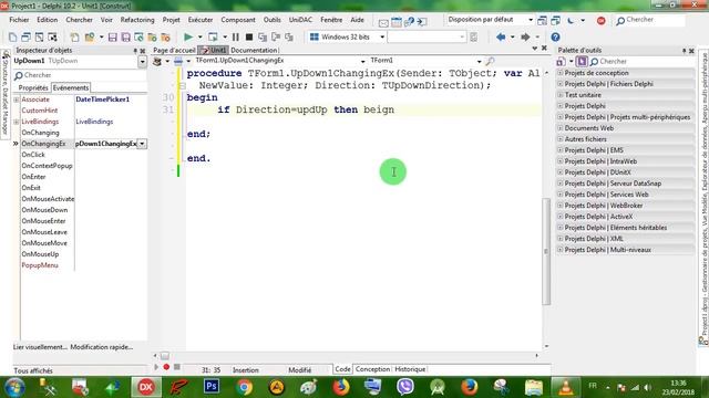 Rad Studio Delphi 017 UpDown - 003 Date incrementing смотреть онлайн